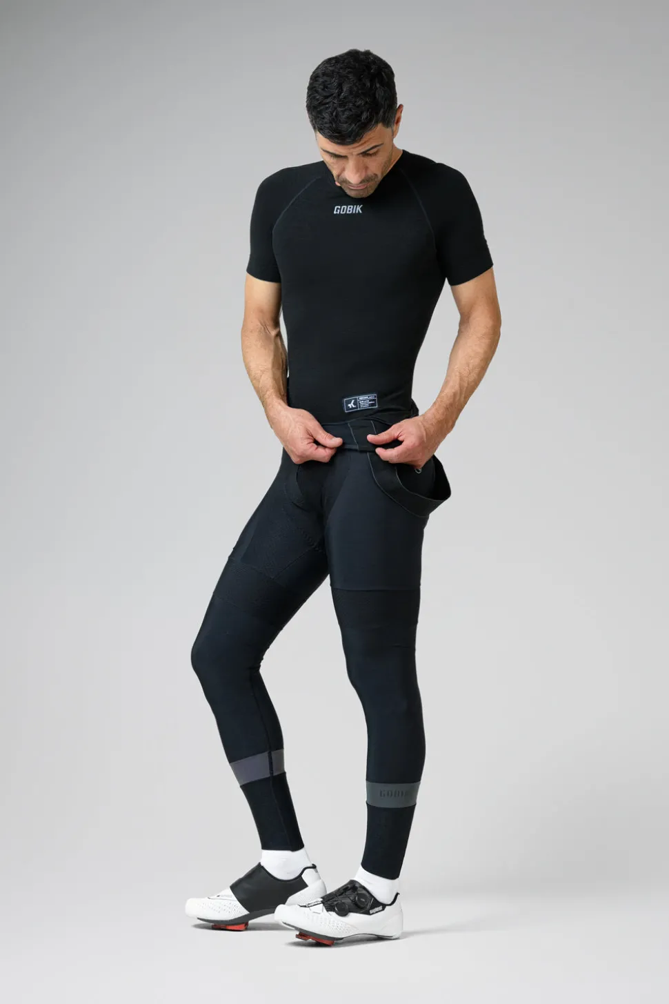 Mtb | Camisetas Interiores>GOBIK CAMISETA INTERIOR MANGA CORTA WINTER MERINO HOMBRE COAL