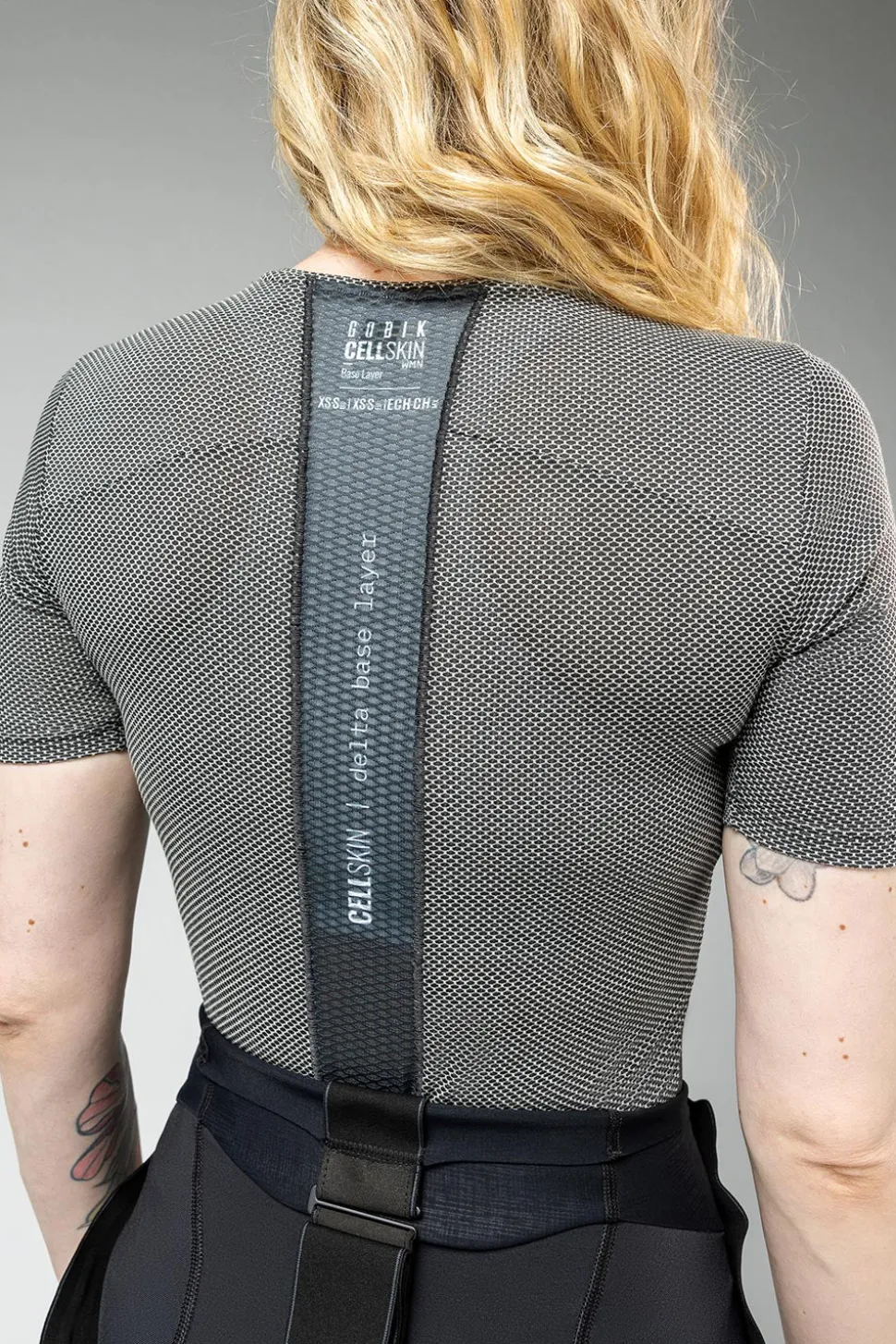 Indoor | Mtb>GOBIK CAMISETA INTERIOR MANGA CORTA CELL SKIN MUJER Greyblack