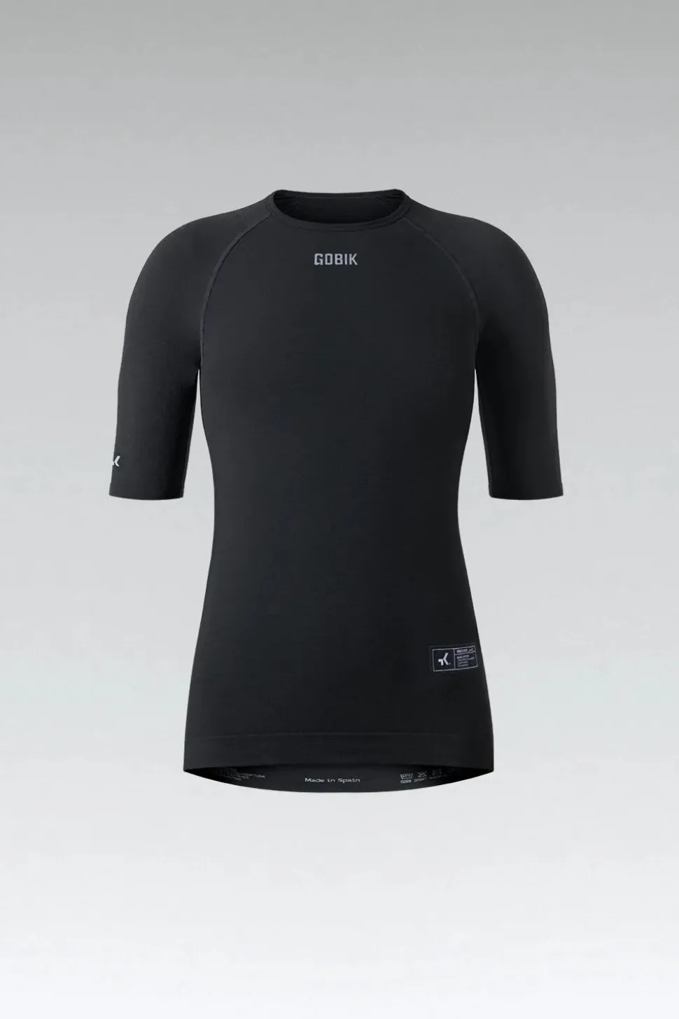 Mtb | Camisetas Interiores>GOBIK CAMISETA INTERIOR MANGA CORTA WINTER MERINO MUJER COAL
