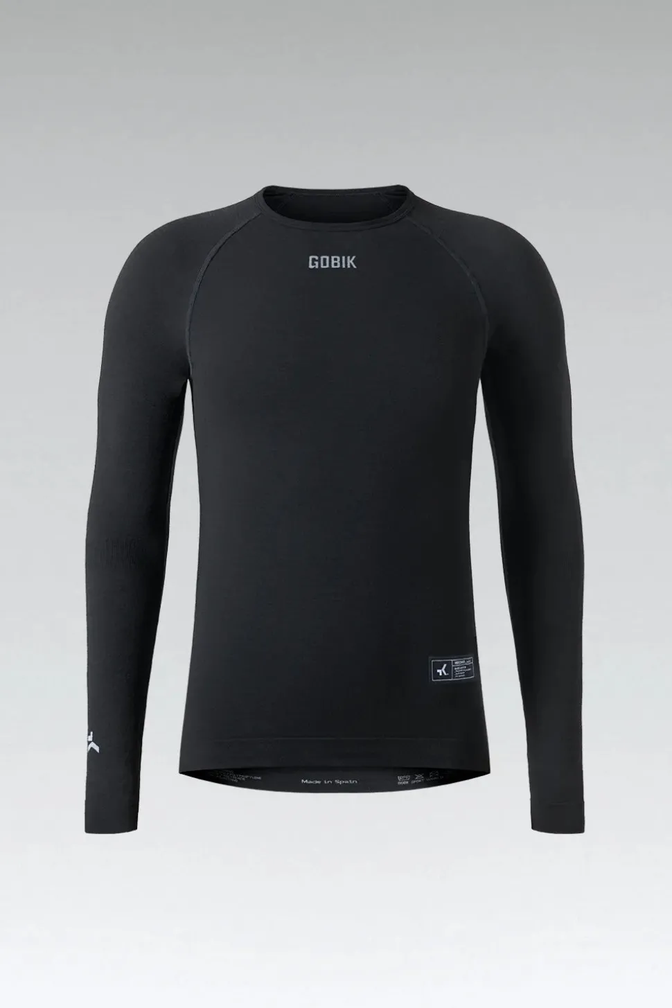 Mtb | Camisetas Interiores>GOBIK CAMISETA INTERIOR MANGA LARGA WINTER MERINO HOMBRE COAL