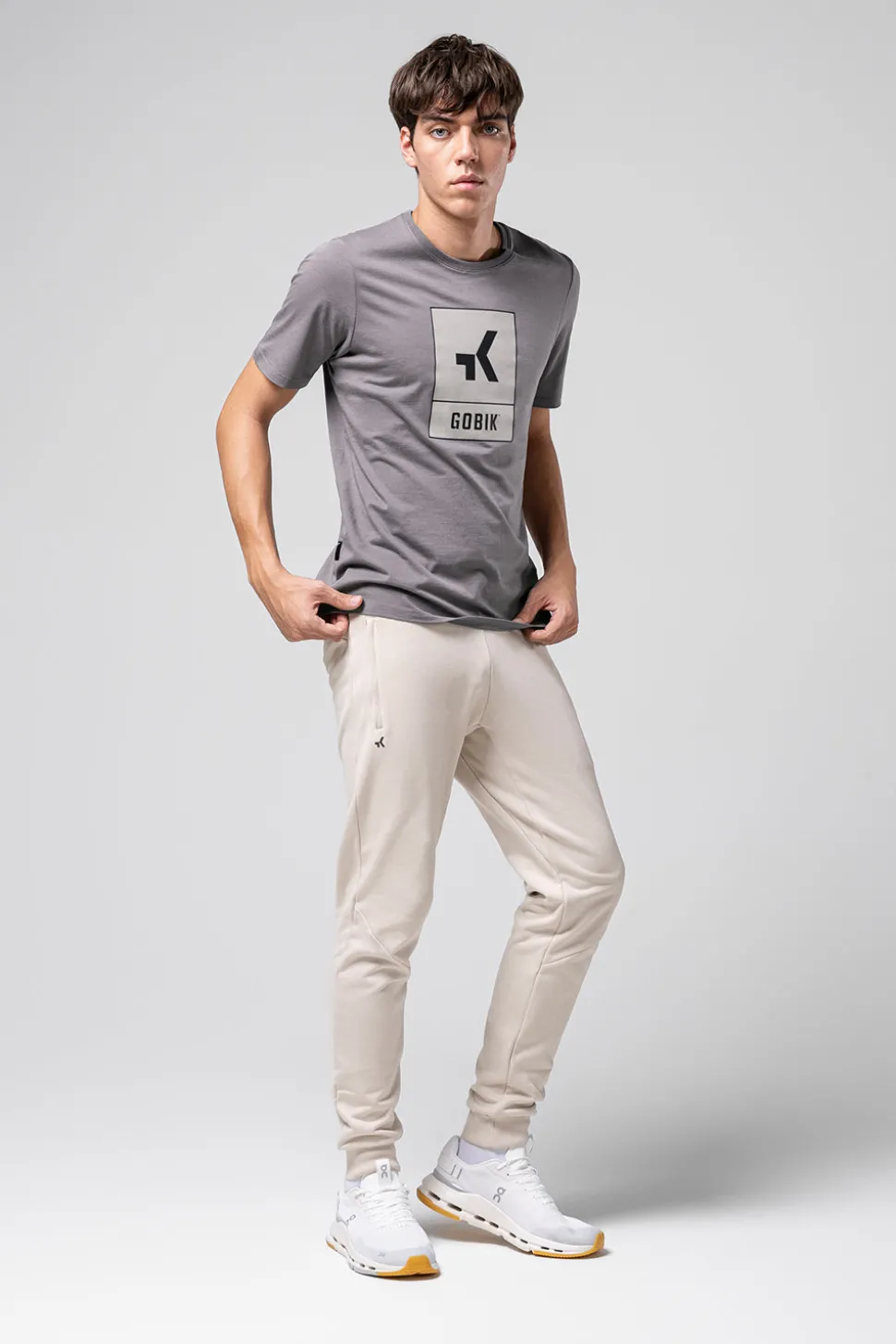 Lifestyle | Camisetas>GOBIK CAMISETA MANGA CORTA OVERLINES 2.0 UNISEX Pewter