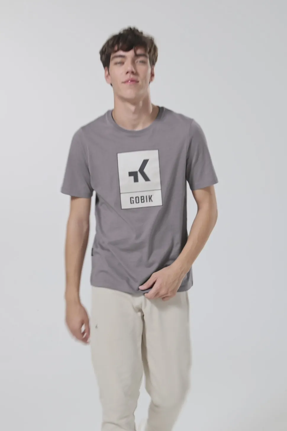 Lifestyle | Camisetas>GOBIK CAMISETA MANGA CORTA OVERLINES 2.0 UNISEX Pewter