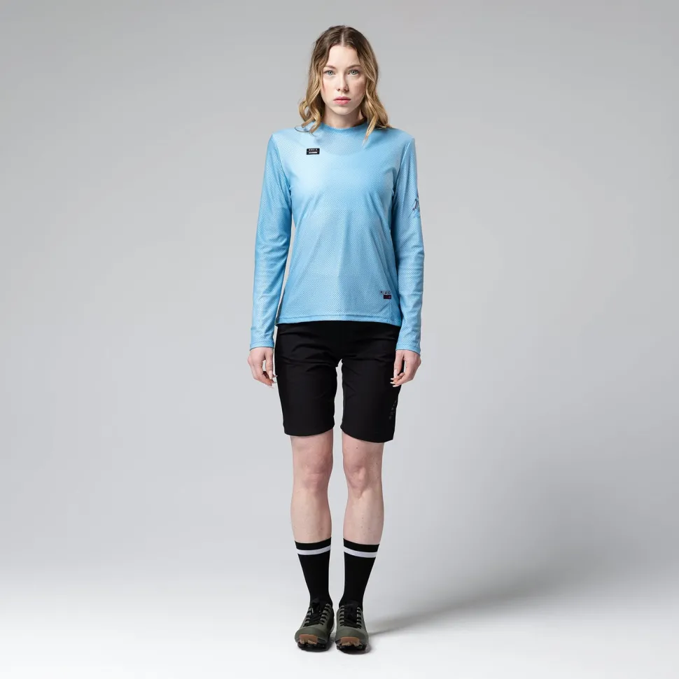Camisetas>GOBIK CAMISETA MANGA LARGA TERRAIN MUJER GRAY MIST