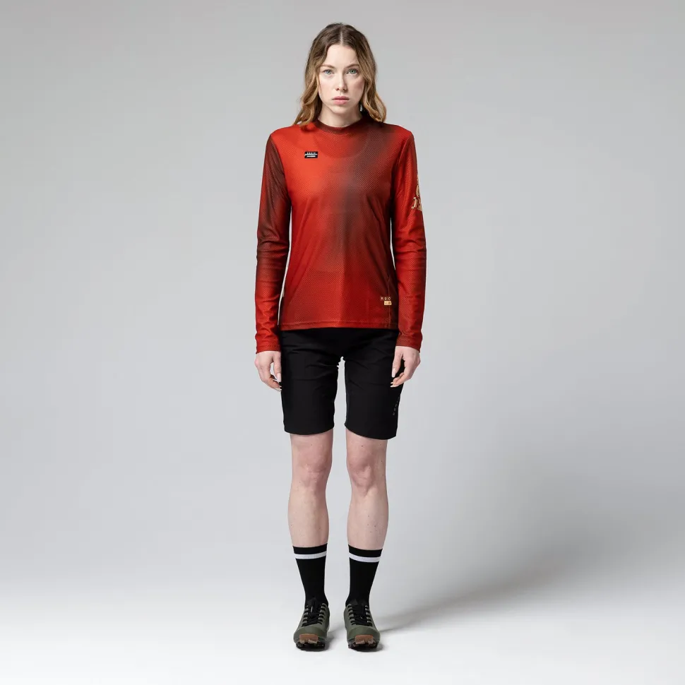 Camisetas>GOBIK CAMISETA MANGA LARGA TERRAIN MUJER ROOIBOS