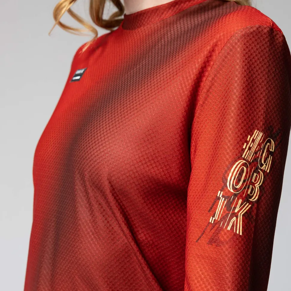 Camisetas>GOBIK CAMISETA MANGA LARGA TERRAIN MUJER ROOIBOS