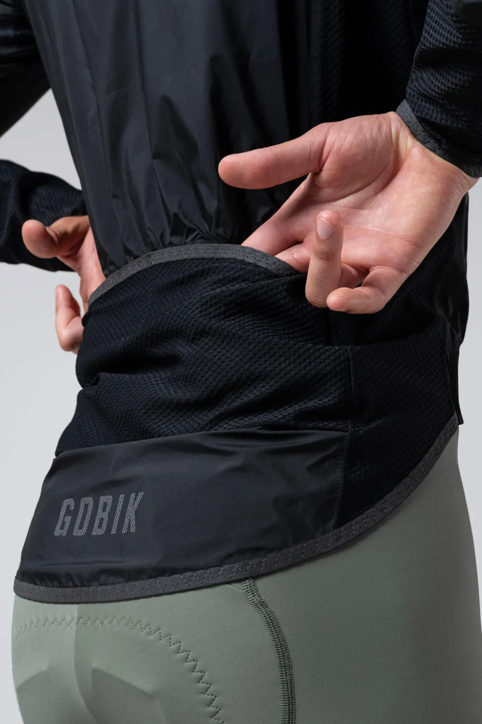 Ebike | Gravel>GOBIK CHAQUETA IMPERMEABLE EXO 2.0 UNISEX ROYAL BLACK