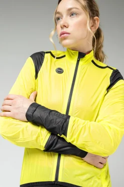 Chaquetas>GOBIK CHAQUETA LIGERA IMPERMEABLE PLUVIA UNISEX Citronell