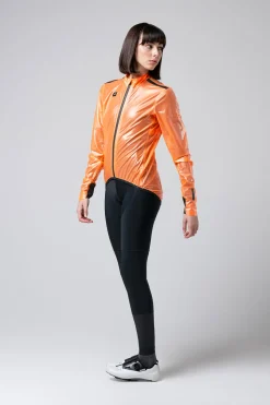 Ebike | Gravel>GOBIK CHAQUETA LIGERA IMPERMEABLE PLUVIA 2.0 UNISEX BLAZING ORANGE BlazingOrange