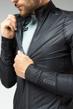 Chaquetas>GOBIK CHAQUETA LIGERA IMPERMEABLE PLUVIA UNISEX TRUE BLACK TrueBlack
