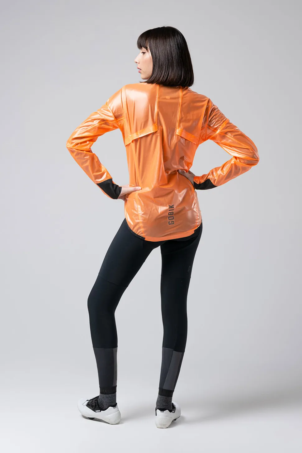 Ebike | Gravel>GOBIK CHAQUETA LIGERA IMPERMEABLE PLUVIA 2.0 UNISEX BLAZING ORANGE BlazingOrange