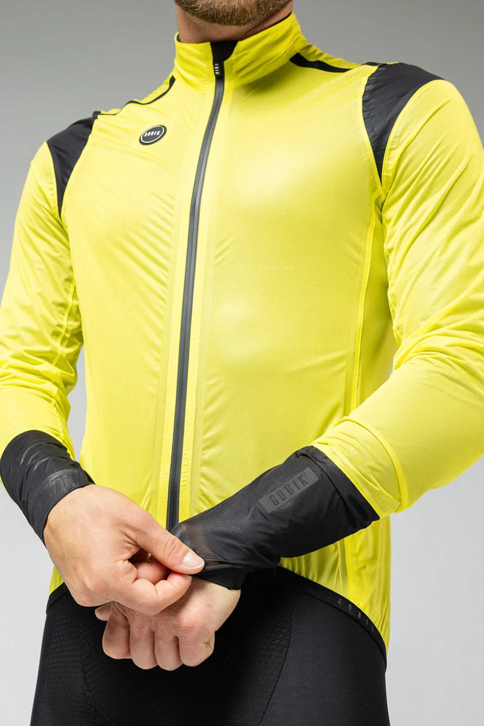 Chaquetas>GOBIK CHAQUETA LIGERA IMPERMEABLE PLUVIA UNISEX Citronell