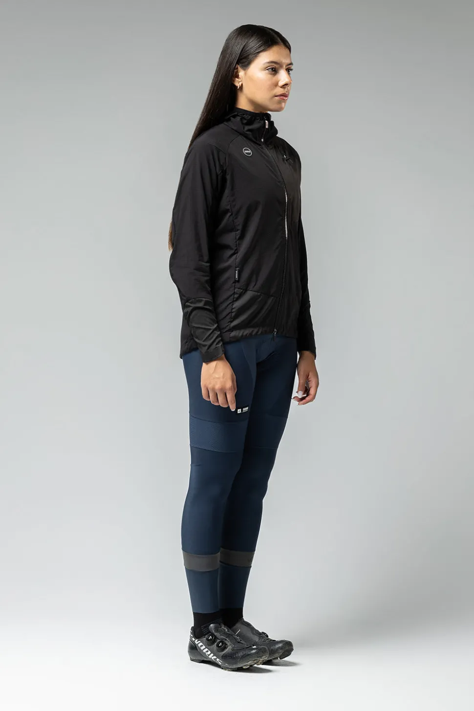 Chaquetas>GOBIK CHAQUETA LIGERA UNBEAT MUJER ROYAL BLACK