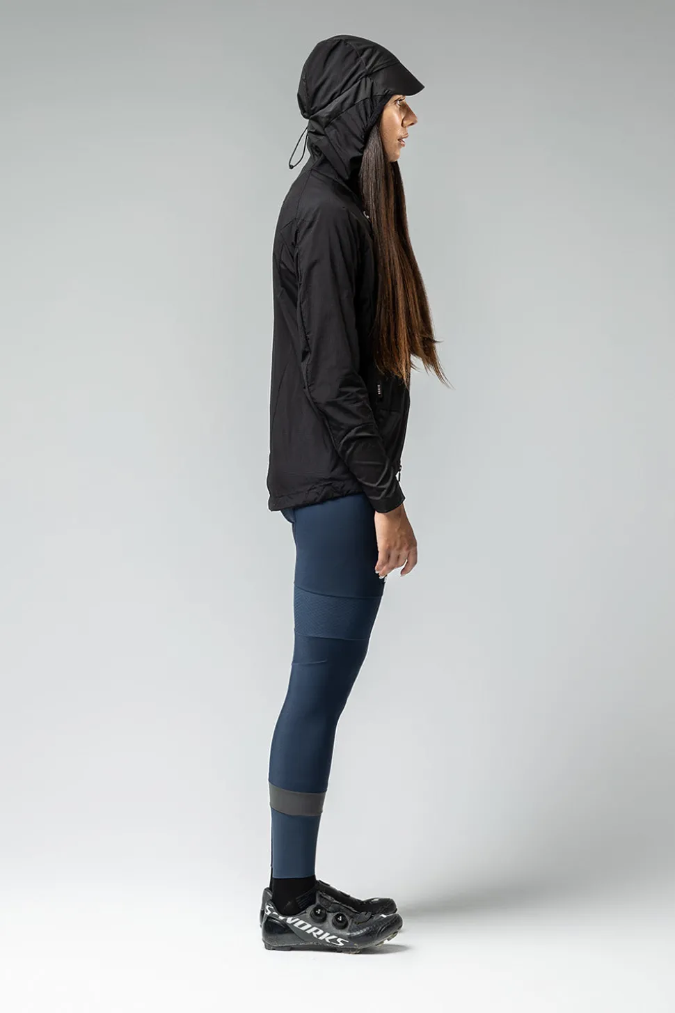 Chaquetas>GOBIK CHAQUETA LIGERA UNBEAT MUJER ROYAL BLACK
