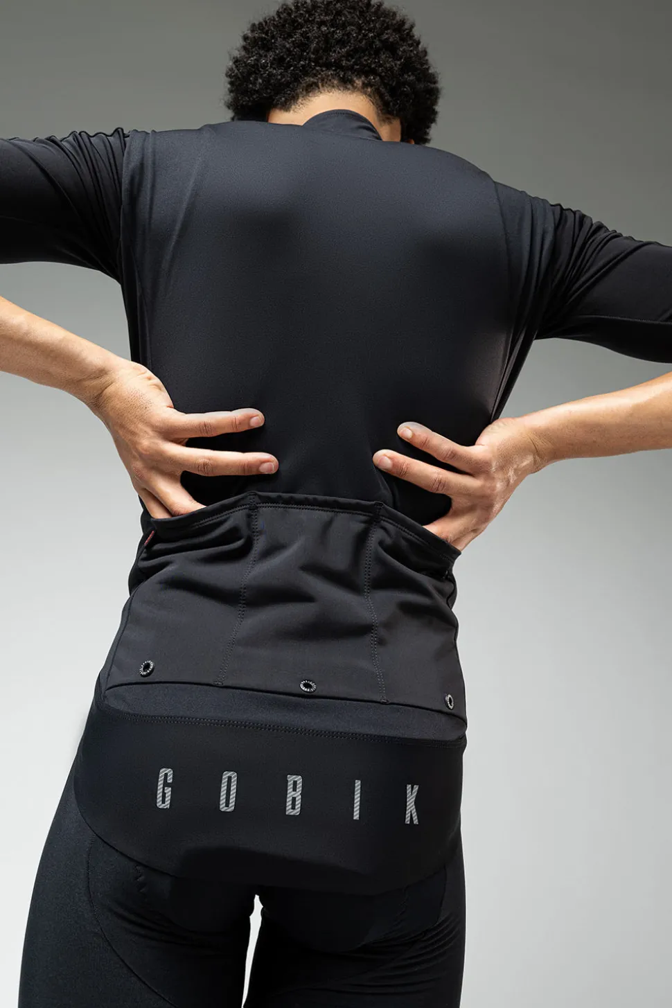 Chaquetas>GOBIK CHAQUETA MANGA CORTA ENVY HOMBRE JET BLACK JetBlack