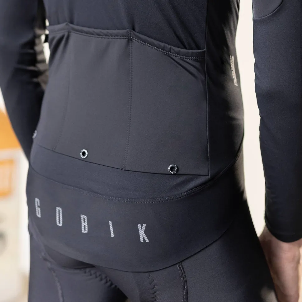Chaquetas>GOBIK CHAQUETA MANGA LARGA ENVY HOMBRE JET BLACK JetBlack