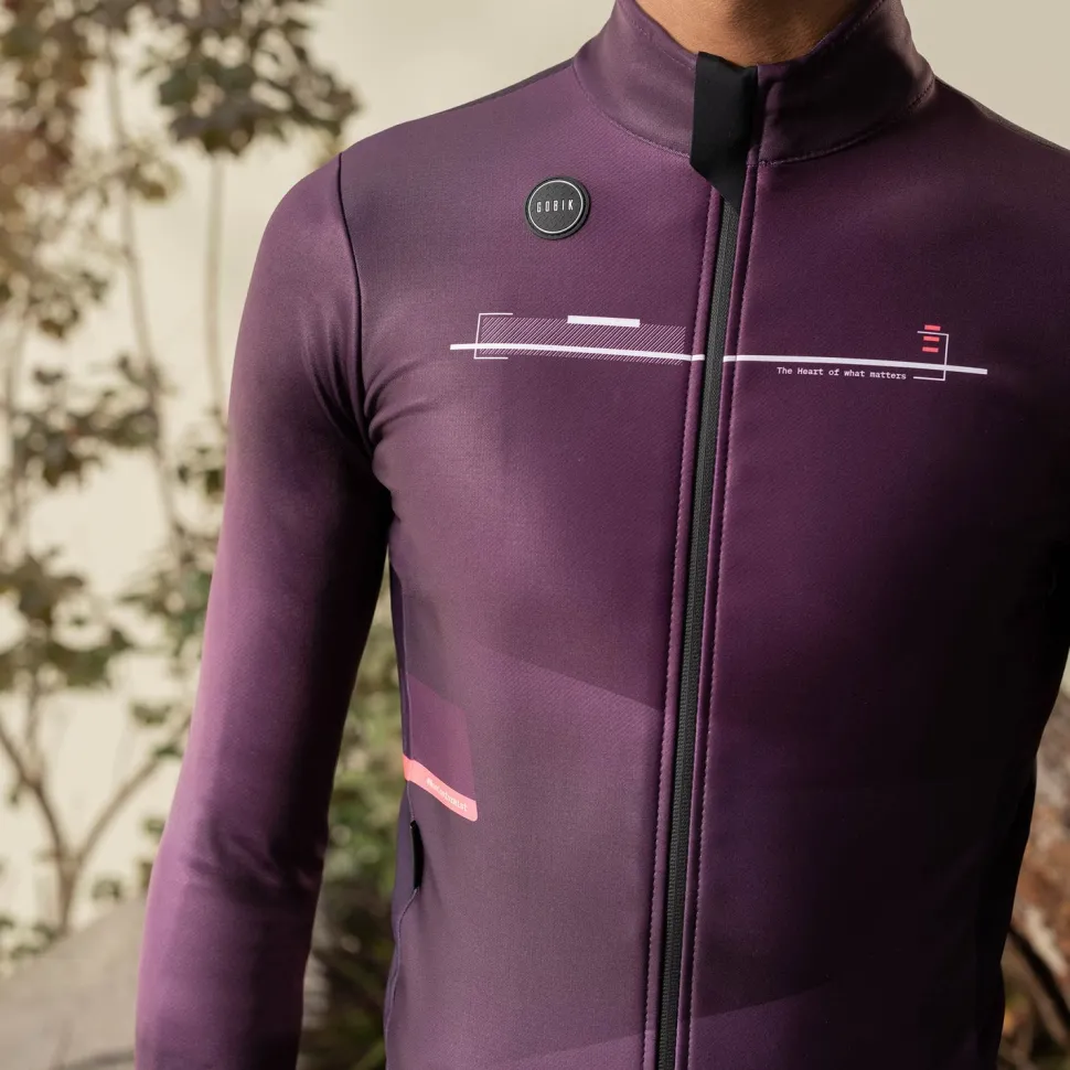 Chaquetas>GOBIK CHAQUETA TÉRMICA SKIMO PRO HOMBRE PRUNE