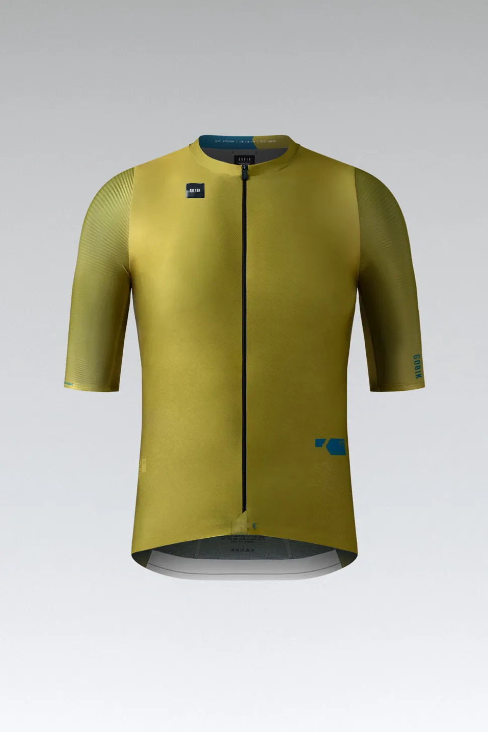 Gravel | Carretera>GOBIK MAILLOT MANGA CORTA ATTITUDE 2.0 HOMBRE SPLIT GREEN SplitGreen