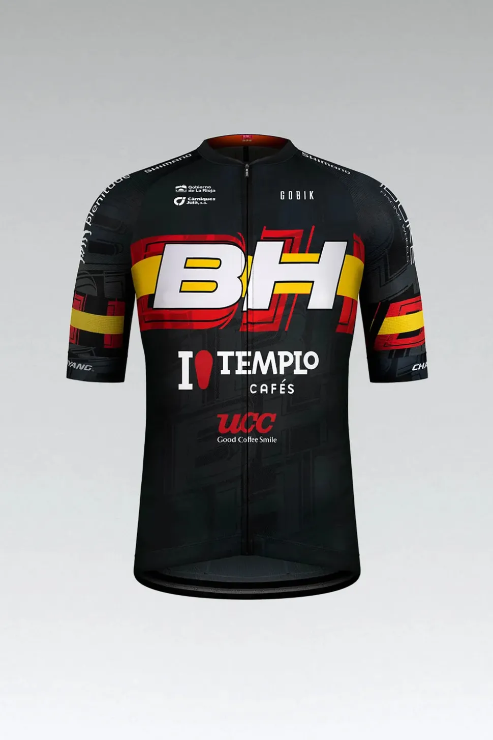 Maillots>GOBIK MAILLOT MANGA CORTA CX PRO 2.0 UNISEX CAMPEÓN ESPAÑA BH TEMPLO CAFÉS UCC 2022
