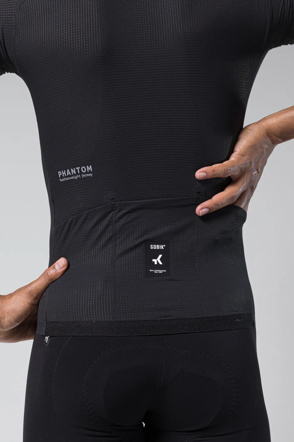 Indoor | Gravel>GOBIK MAILLOT MANGA CORTA PHANTOM UNISEX JET BLACK JetBlack