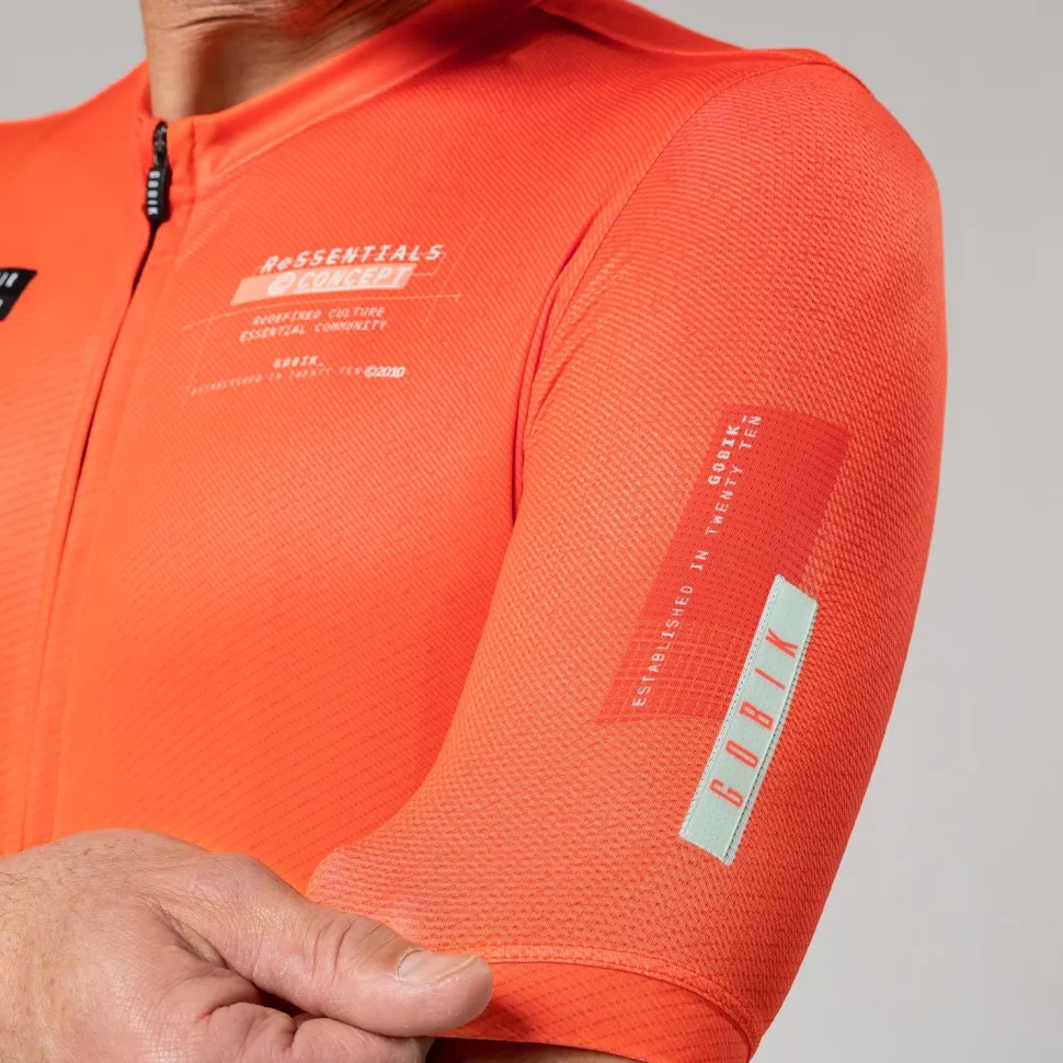 Maillots>GOBIK MAILLOT MANGA CORTA STARK HOMBRE TANGERINE
