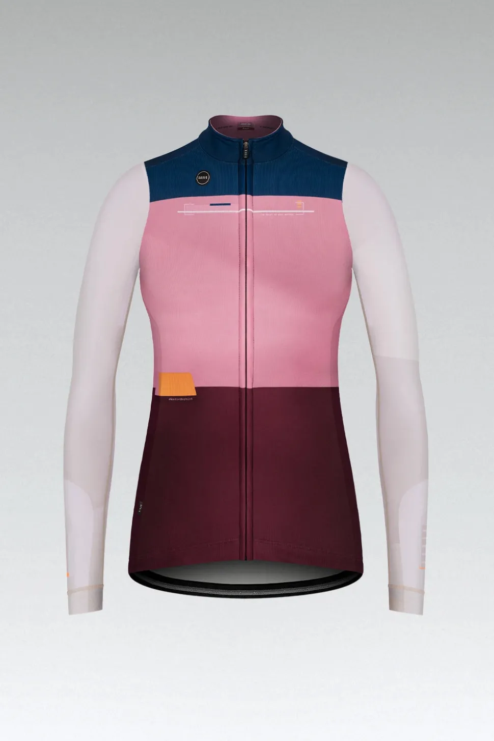 Maillots Largos>GOBIK MAILLOT MANGA LARGA COBBLE MUJER DAHLIA