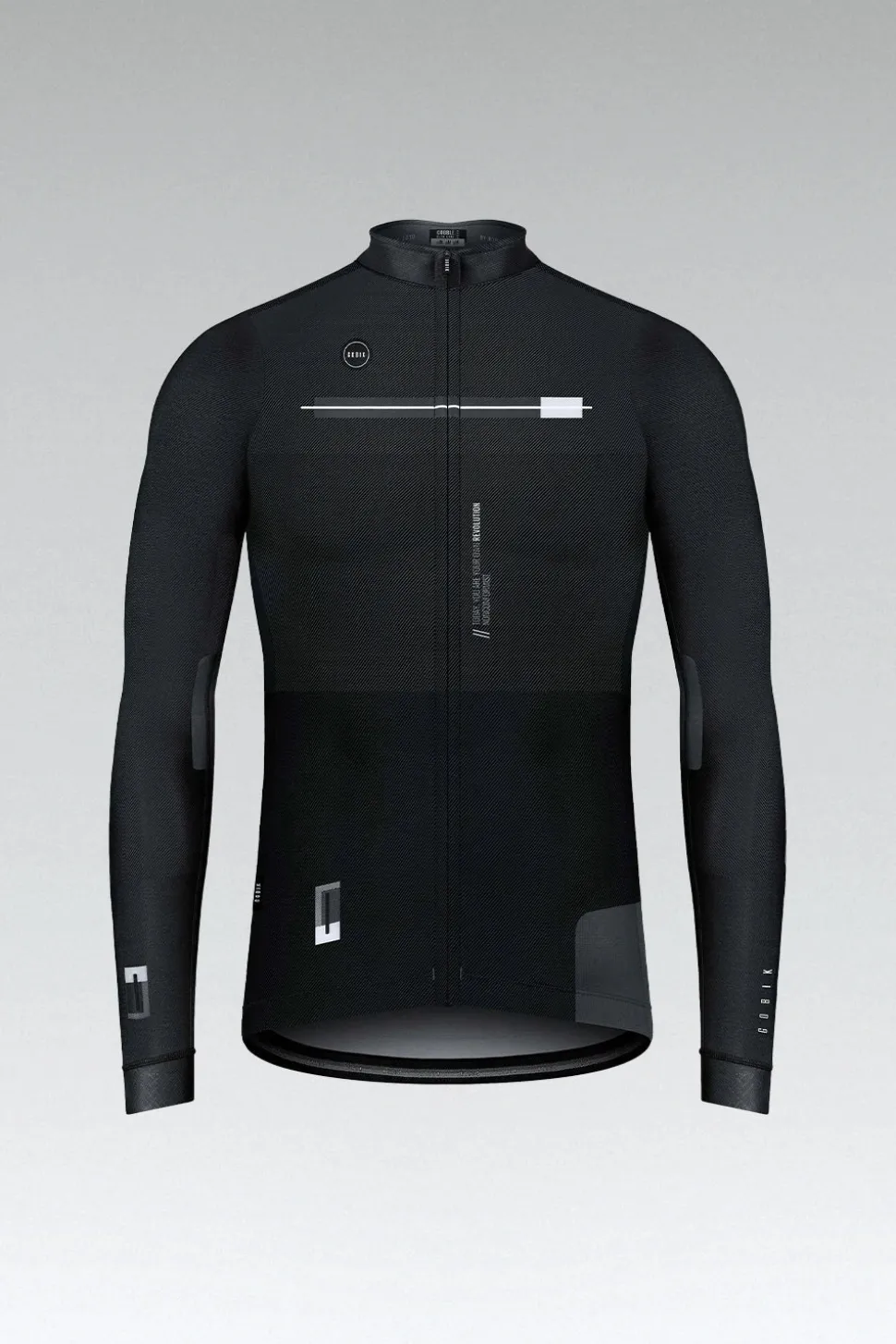 Maillots Largos>GOBIK MAILLOT MANGA LARGA COBBLE HOMBRE DARK COAL
