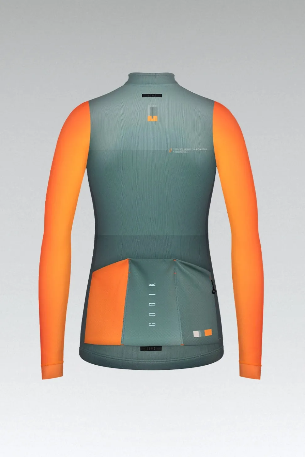 Maillots Largos>GOBIK MAILLOT MANGA LARGA COBBLE MUJER NECTARINE