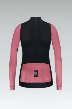 Maillots Largos>GOBIK MAILLOT MANGA LARGA COBBLE BLEND MUJER THAR ROSE