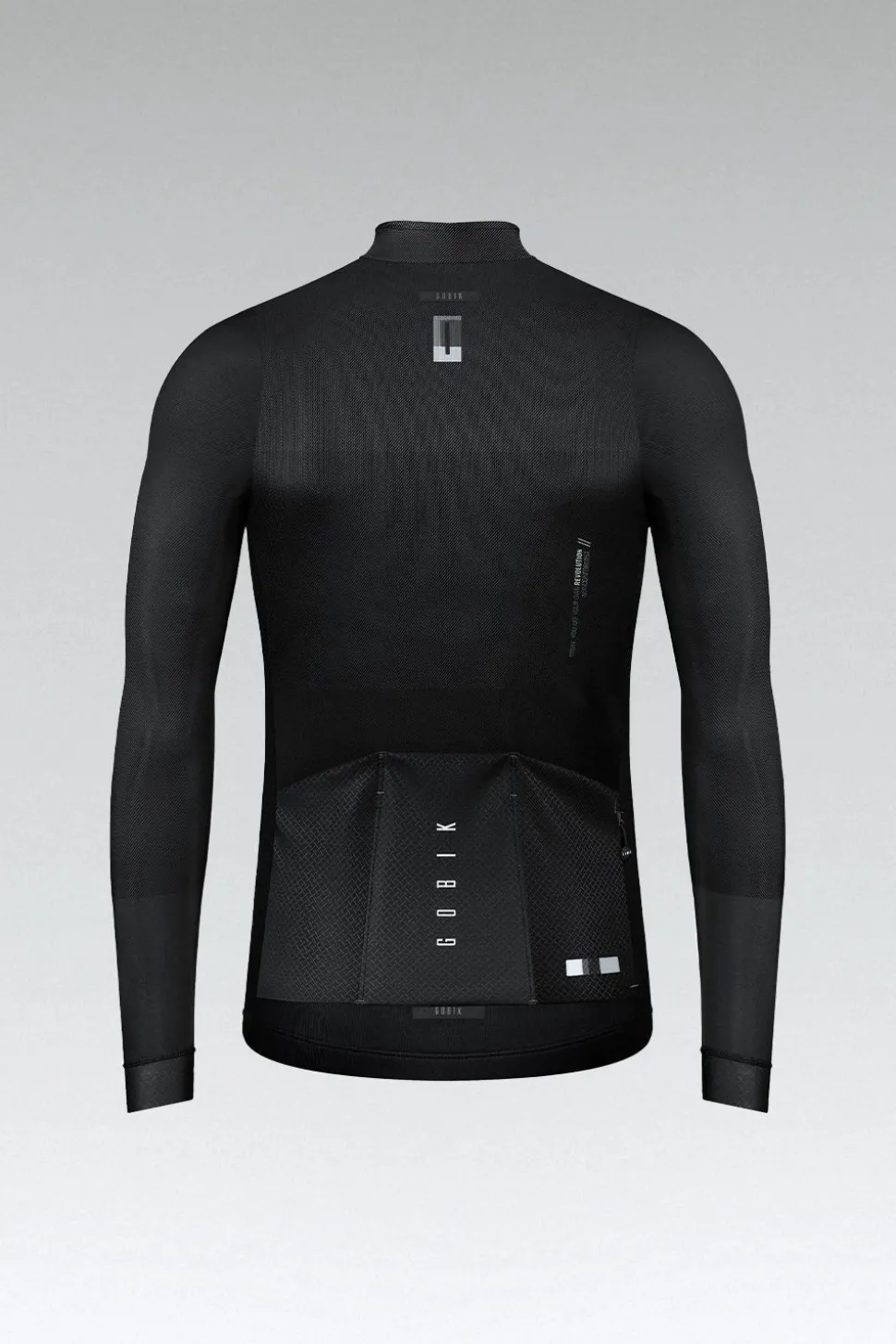 Maillots Largos>GOBIK MAILLOT MANGA LARGA COBBLE HOMBRE DARK COAL