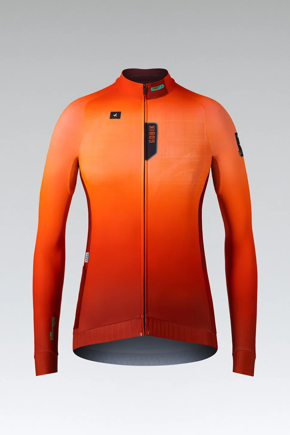 Mtb | Gravel>GOBIK MAILLOT MANGA LARGA HYDER MUJER Tangelo