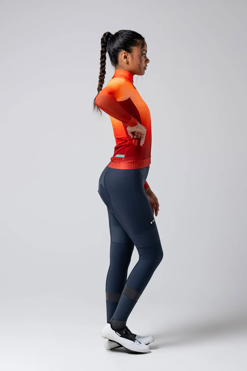 Mtb | Gravel>GOBIK MAILLOT MANGA LARGA HYDER MUJER Tangelo