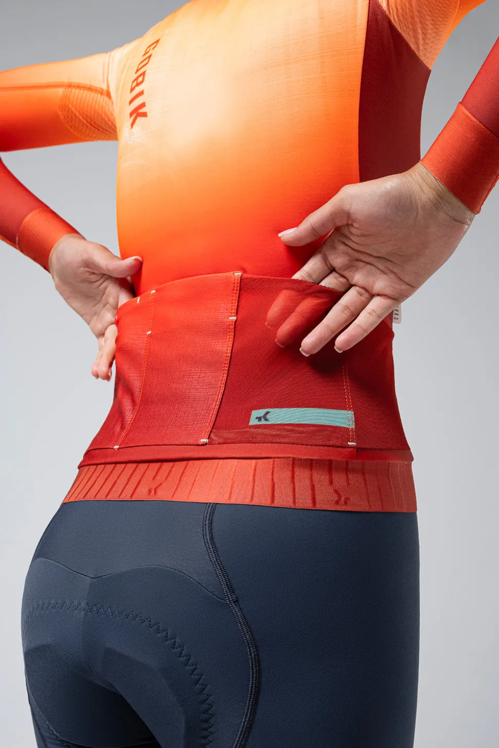 Mtb | Gravel>GOBIK MAILLOT MANGA LARGA HYDER MUJER Tangelo