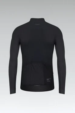 Maillots Largos>GOBIK MAILLOT MANGA LARGA PACER SOLID HOMBRE JET BLACK