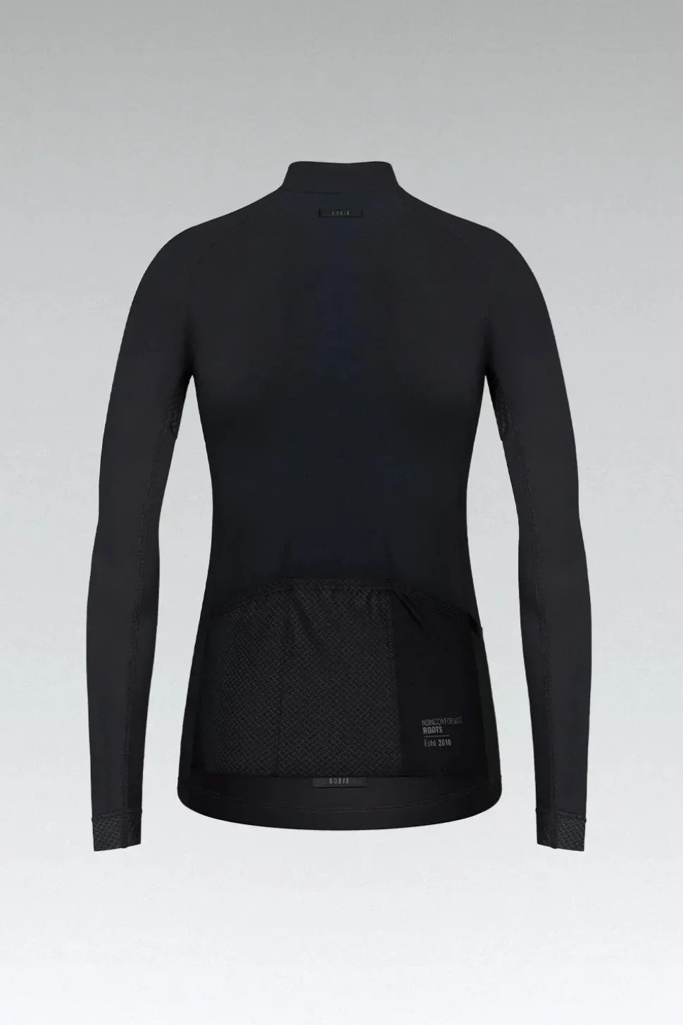 Maillots Largos>GOBIK MAILLOT MANGA LARGA PACER SOLID MUJER JET BLACK