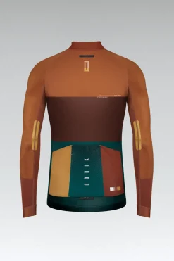 Maillots Largos>GOBIK MAILLOT MANGA LARGA PACER UNISEX WALNUT