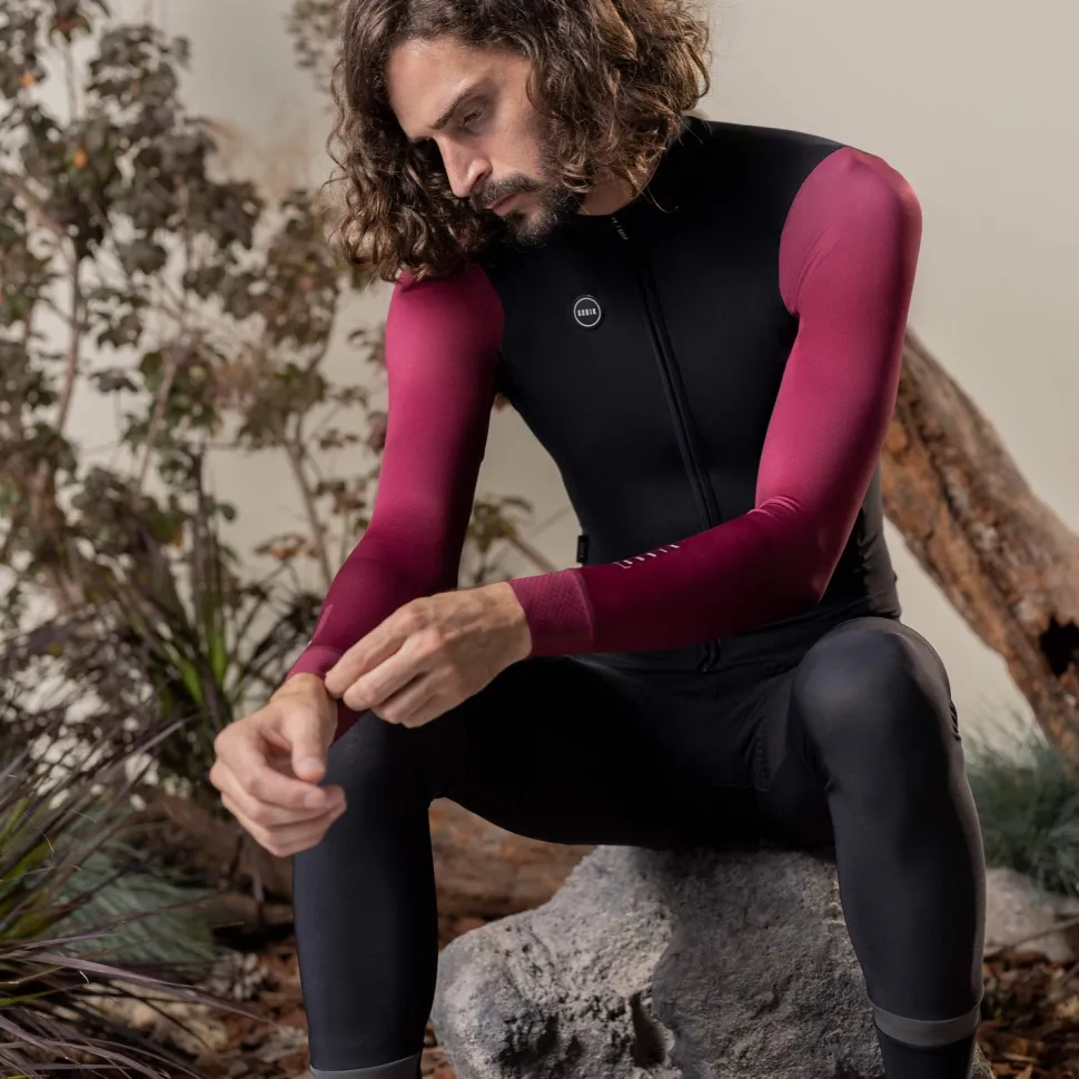 Maillots Largos>GOBIK MAILLOT MANGA LARGA PACER BLEND HOMBRE CABERNET
