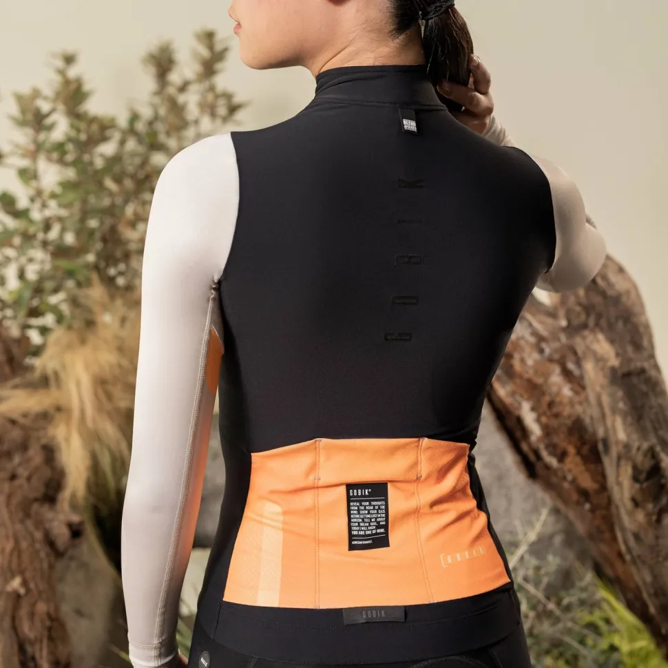Maillots Largos>GOBIK MAILLOT MANGA LARGA PACER BLEND MUJER BLAZING BONE