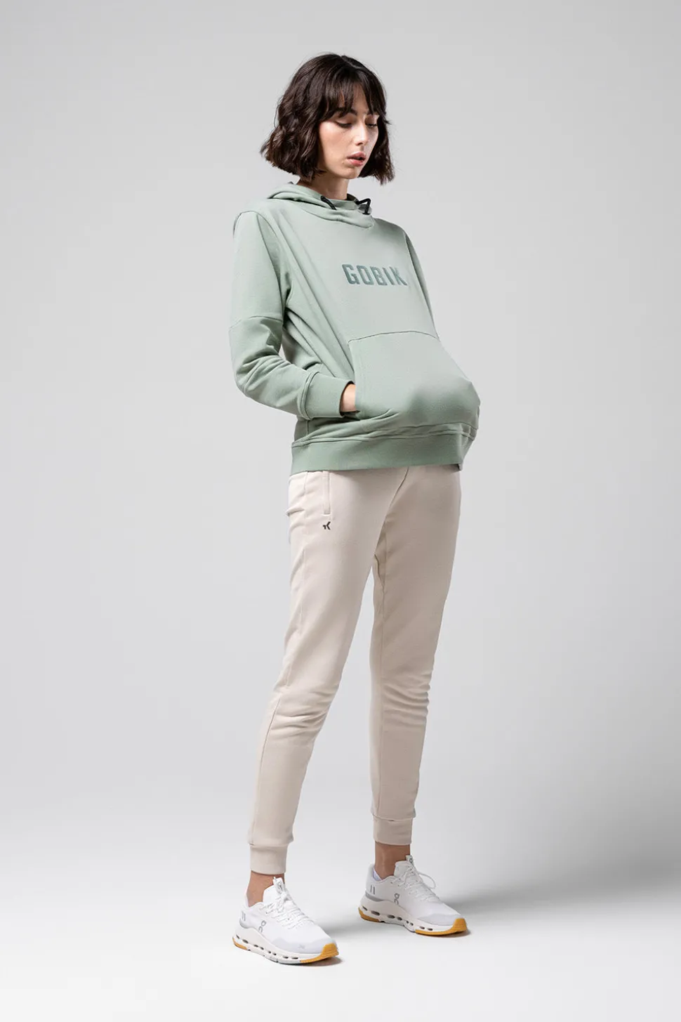 Lifestyle>GOBIK SUDADERA CON CAPUCHA TRAILBLAZE MUJER ICEBERG GREEN IcebergGreen