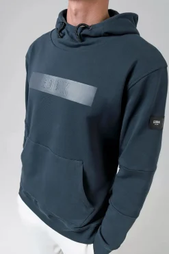 Lifestyle>GOBIK SUDADERA CON CAPUCHA TRAILBLAZE HOMBRE CROSSBAR ULTRABLUE CrossbarUltrablue