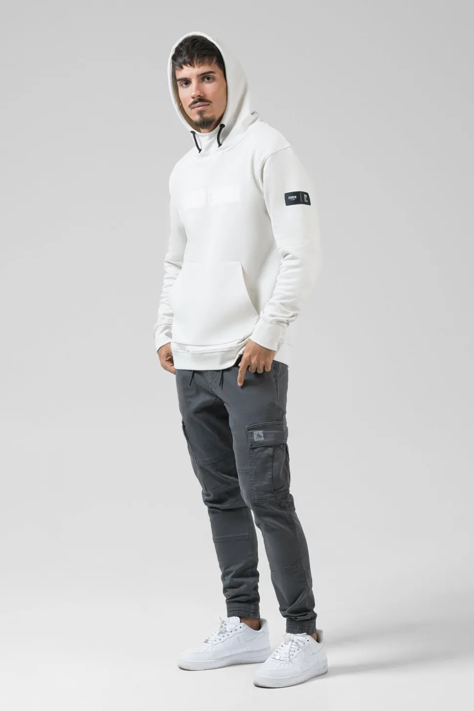 Lifestyle>GOBIK SUDADERA CON CAPUCHA TRAILBLAZE HOMBRE CROSSBAR TOFU CrossbarTofu
