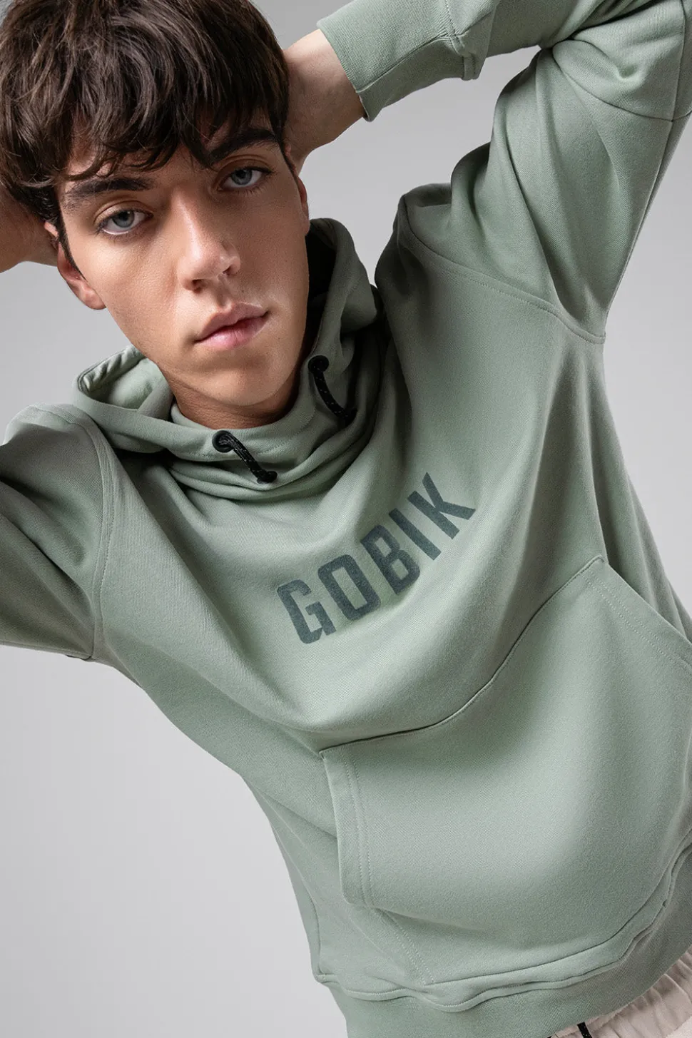 Lifestyle>GOBIK SUDADERA CON CAPUCHA TRAILBLAZE HOMBRE ICEBERG GREEN IcebergGreen