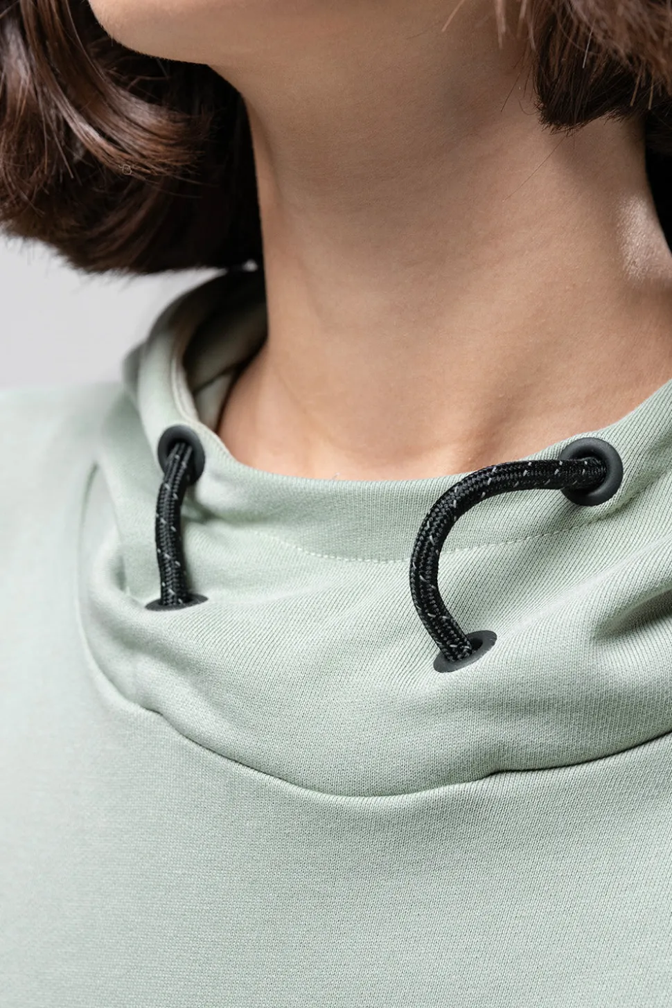 Lifestyle>GOBIK SUDADERA CON CAPUCHA TRAILBLAZE MUJER ICEBERG GREEN IcebergGreen