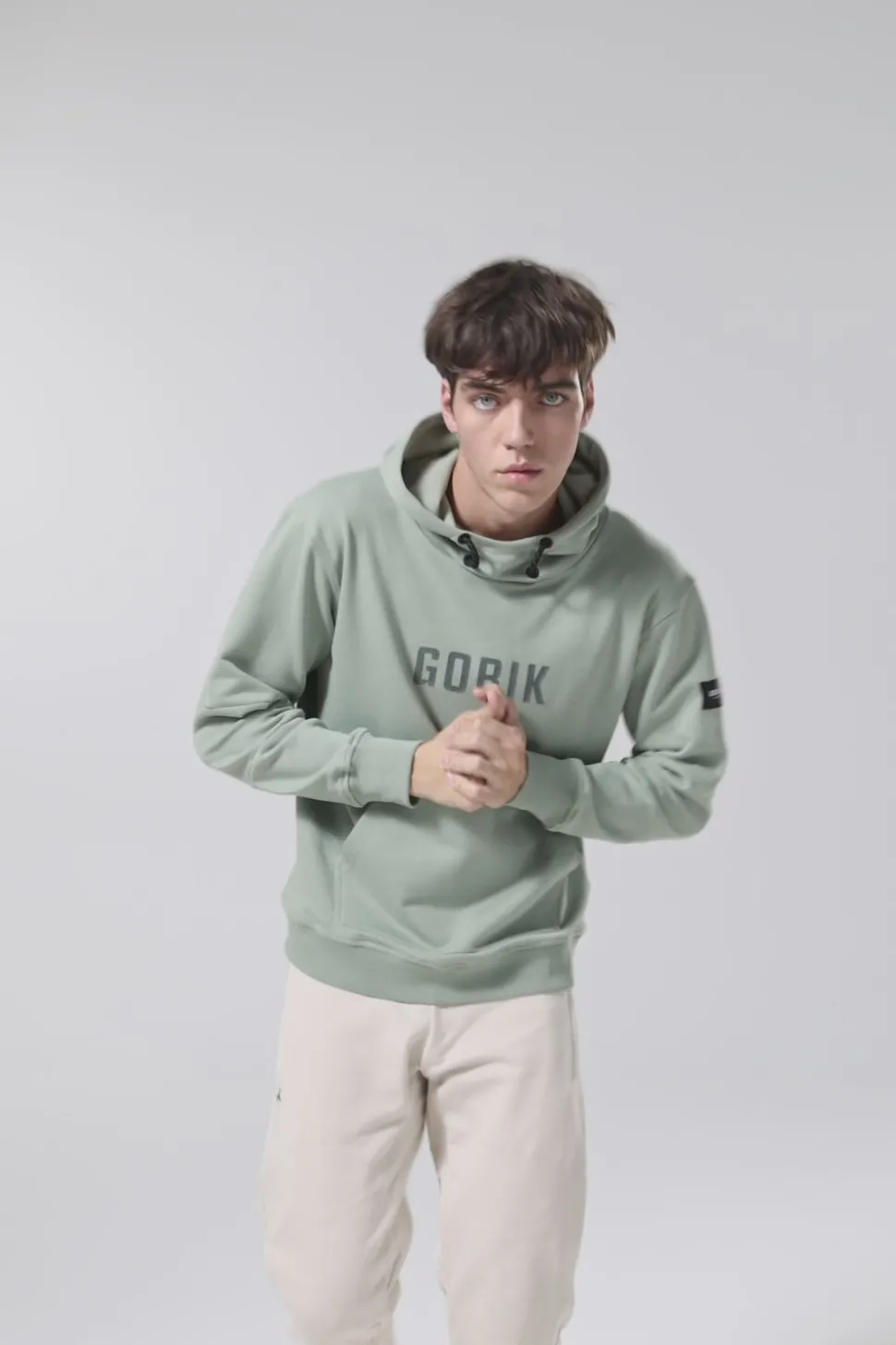 Lifestyle>GOBIK SUDADERA CON CAPUCHA TRAILBLAZE HOMBRE ICEBERG GREEN IcebergGreen
