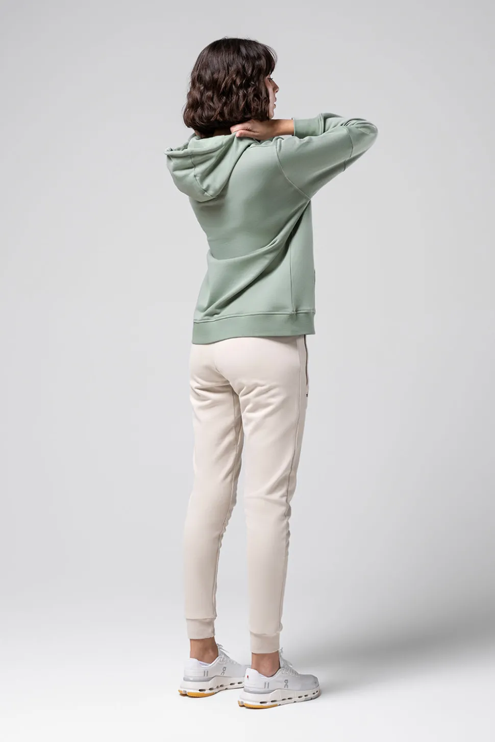 Lifestyle>GOBIK SUDADERA CON CAPUCHA TRAILBLAZE MUJER ICEBERG GREEN IcebergGreen
